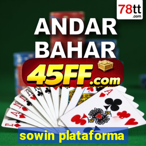 sowin plataforma